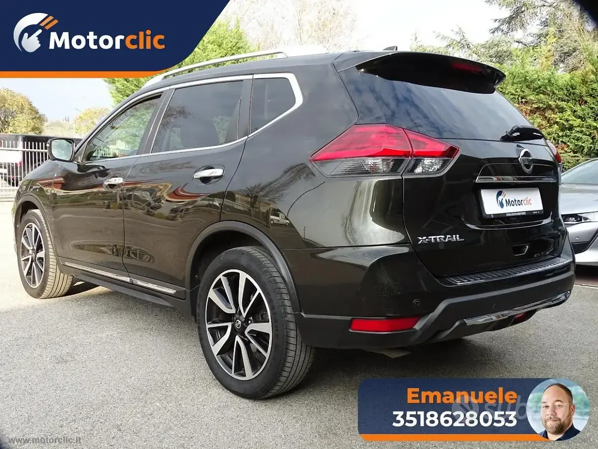 Usata Nissan X-Trail Tekna 150 CV (110 kW) 2019 Verde SUV