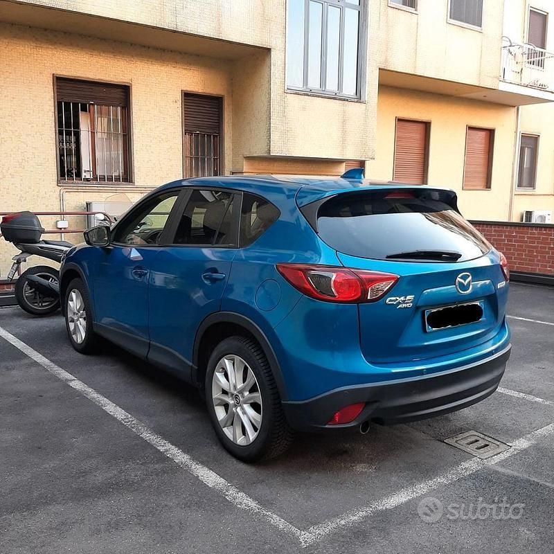 Usata Mazda CX-5 Exceed 160 CV (117 kW) 2012 Blu SUV