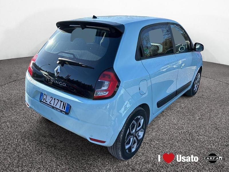 Usata Renault Twingo SE 65 CV (47 kW) 2022 Blu Utilitaria