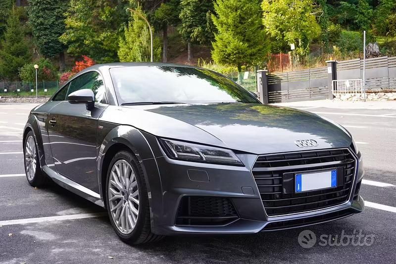 Usata Audi TT S-Line 184 CV (135 kW) 2015 Grigio Coupé