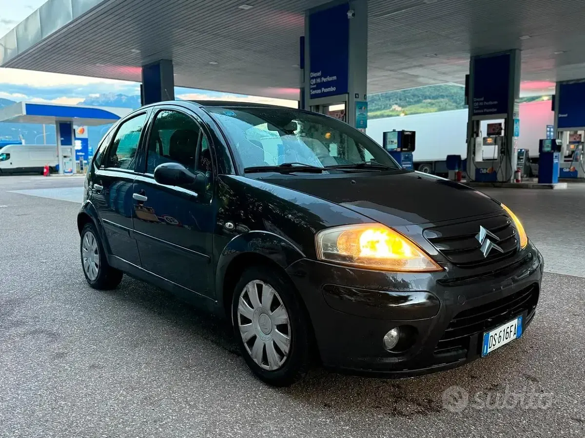 Usata Citroën C3 68 CV (50 kW) 2008 Nero Berlina