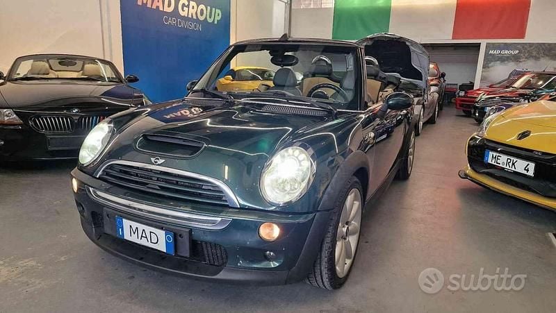 Usata Mini Cooper S Cabriolet 170 CV (125 kW) 2006 Verde Cabrio