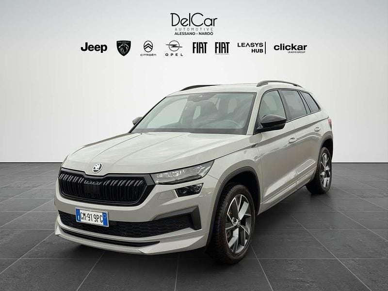 Second-hand Skoda Kodiaq SportLine 150 CP (110 kW) 2023 Argintiu SUV