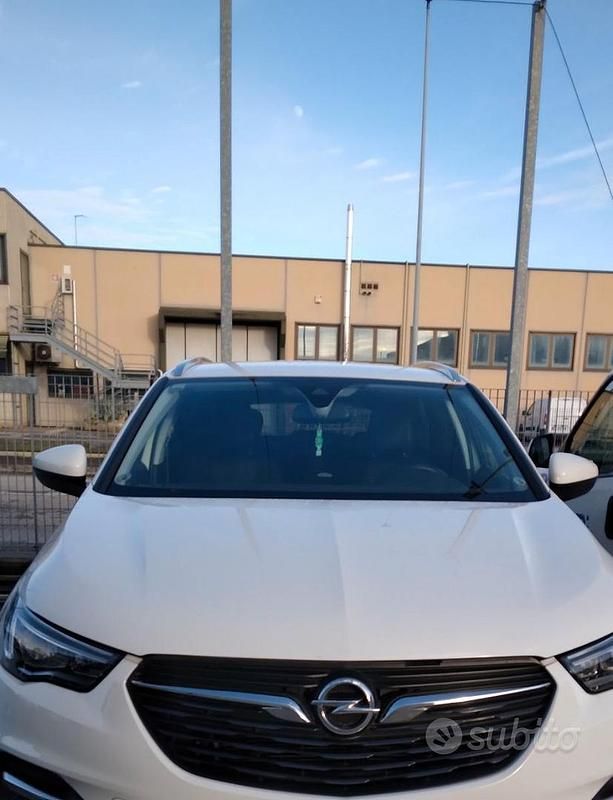 Usata Opel Grandland X Business 120 CV (88 kW) 2018 Bianco SUV