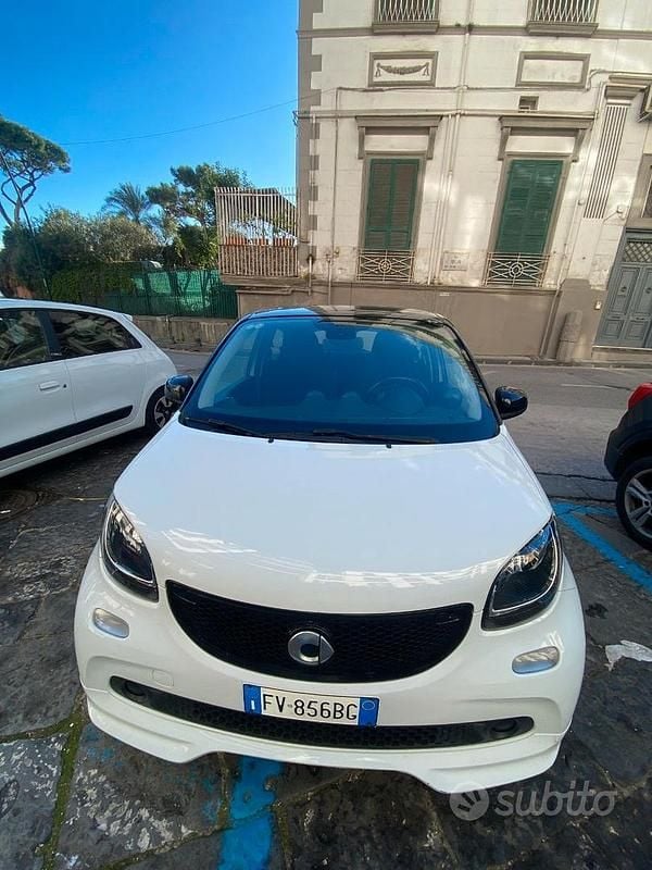 Usata Smart ForFour Brabus 90 CV (66 kW) 2019 Bianco Utilitaria