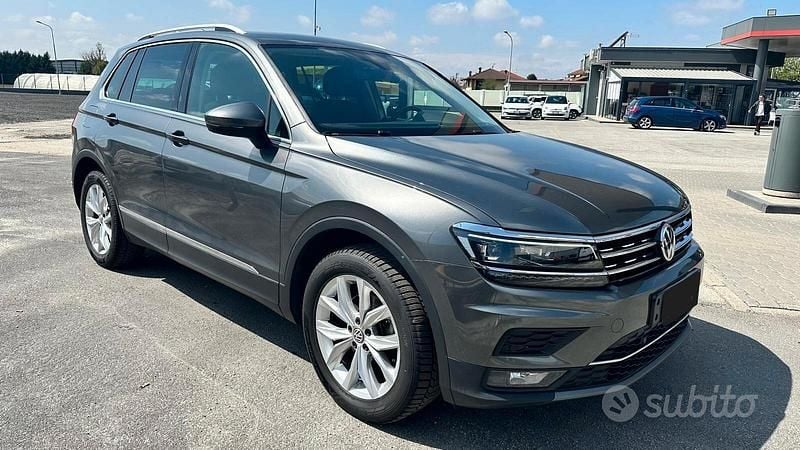 Usata VW Tiguan Advance 150 CV (110 kW) 2018 Grigio SUV