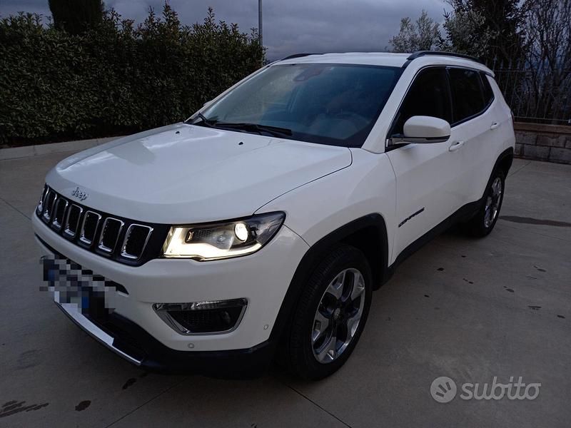 Usata Jeep Compass Limited 140 CV (102 kW) 2018 Bianco SUV