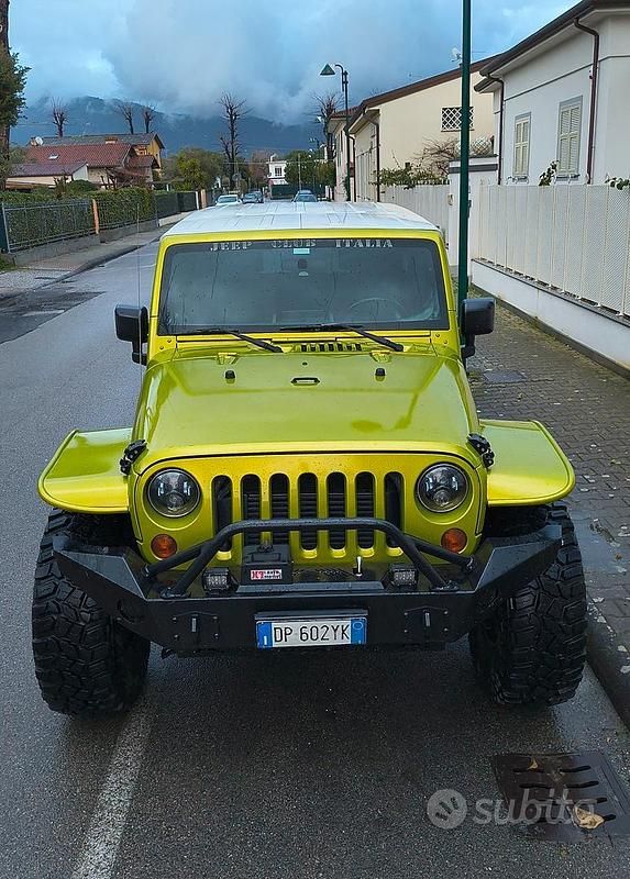 Usata Jeep Wrangler 2008 Verde SUV