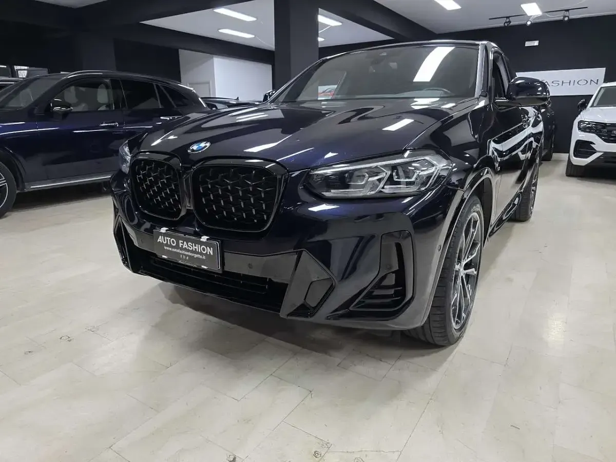 Usata BMW X4 M Sport 190 CV (139 kW) 2022 Blu/azzurro SUV