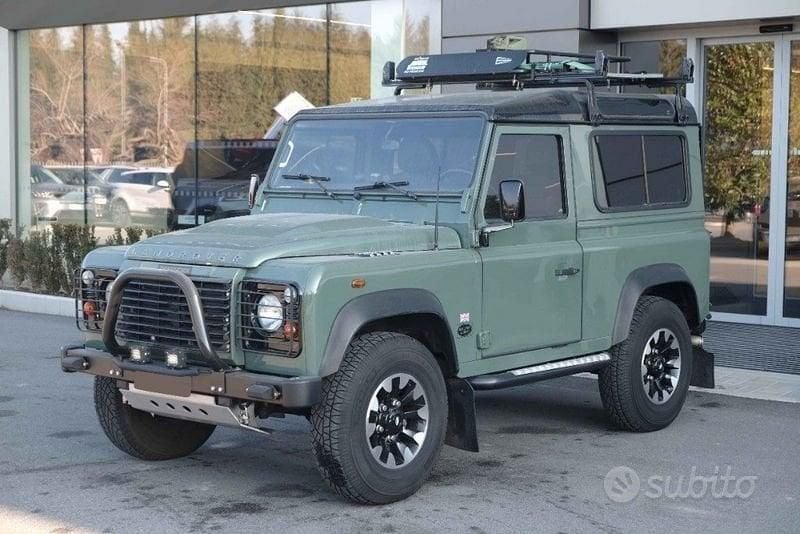 Usata Land Rover Defender S 122 CV (89 kW) 2008 Verde SUV