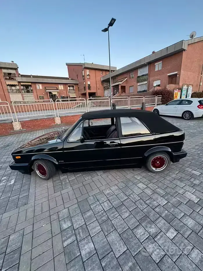 Usata VW Golf Cabriolet 69 CV (50 kW) 1980 Nero Cabrio