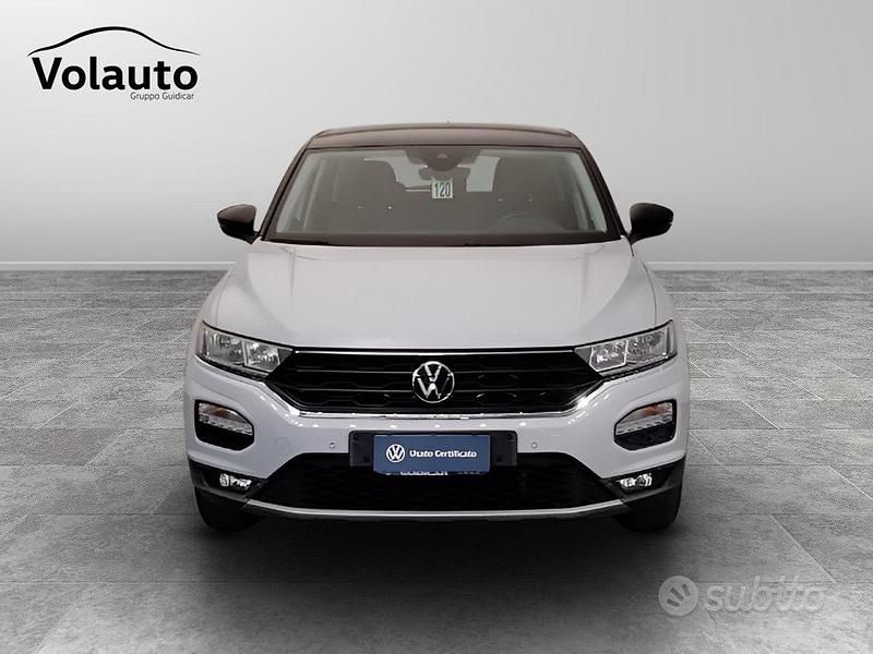 Usata VW T-Roc Style 110 CV (80 kW) 2021 Bianco SUV