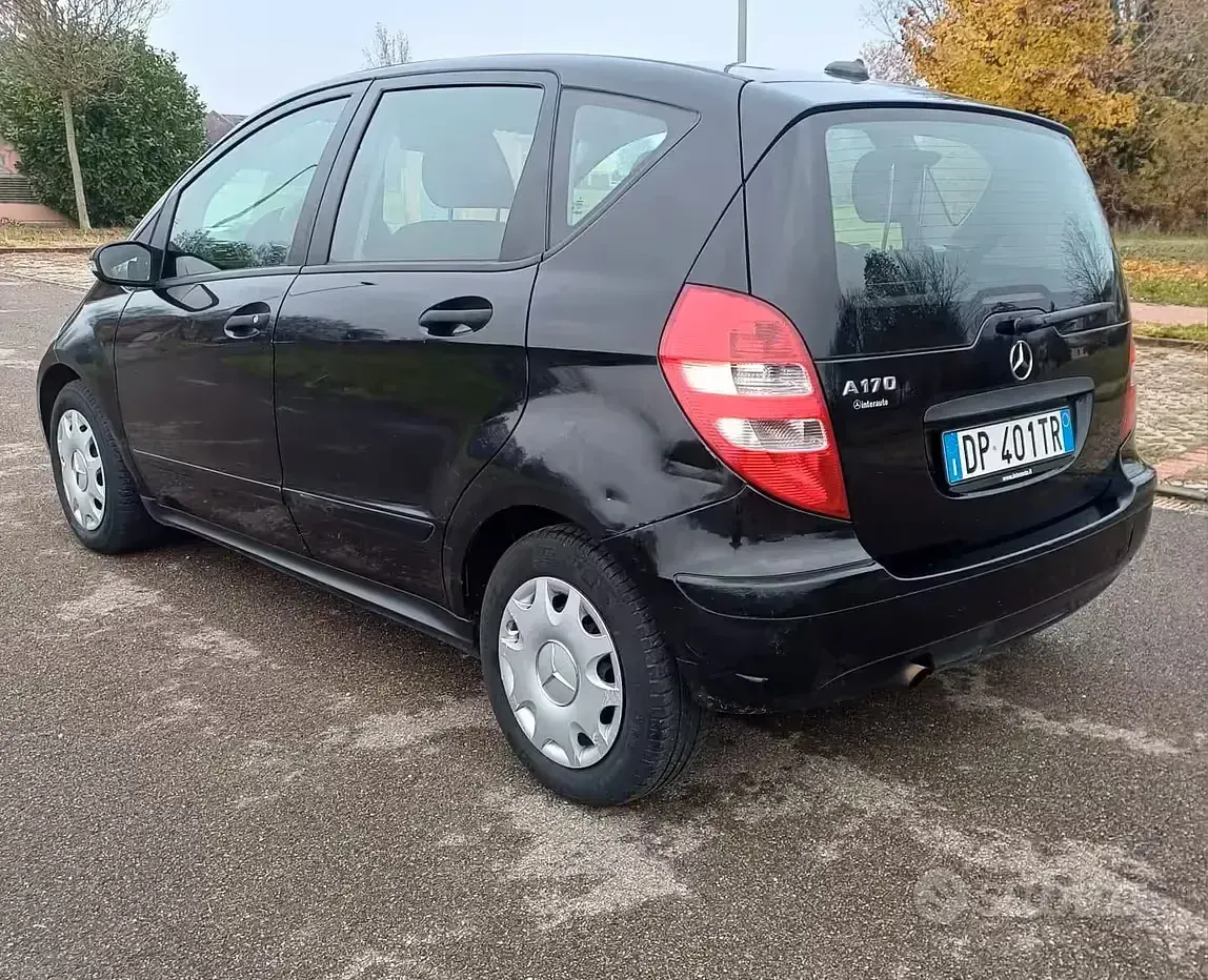 Usata Mercedes A170 Avantgarde 116 CV (85 kW) 2008 Nero Berlina