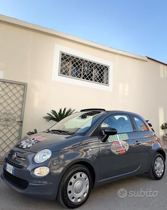 Usata Fiat 500C 69 CV (50 kW) 2022 Grigio Cabrio