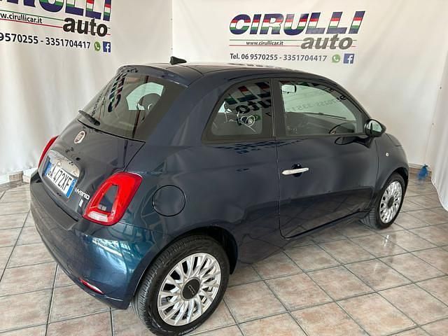 Usata Fiat 500 Lounge 70 CV (51 kW) 2020 Blu pastello Utilitaria