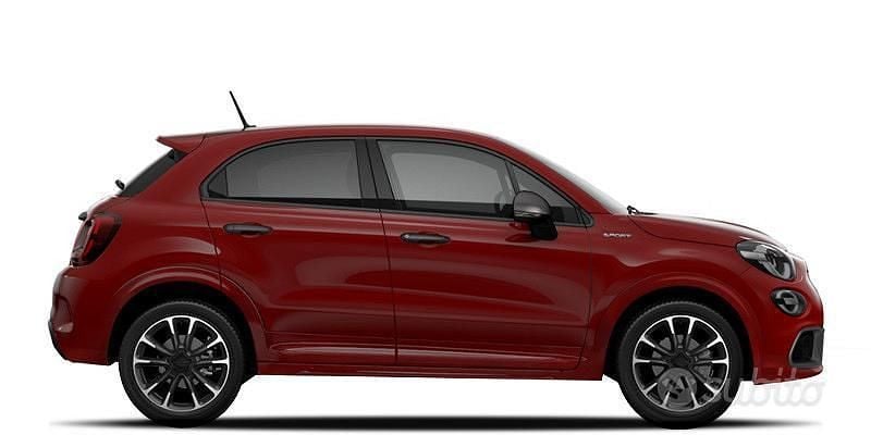 Usata Fiat 500X Club 120 CV (88 kW) 2023 Rosso SUV
