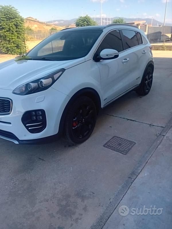 Usata Kia Sportage GT-Line 185 CV (136 kW) 2018 Bianco SUV