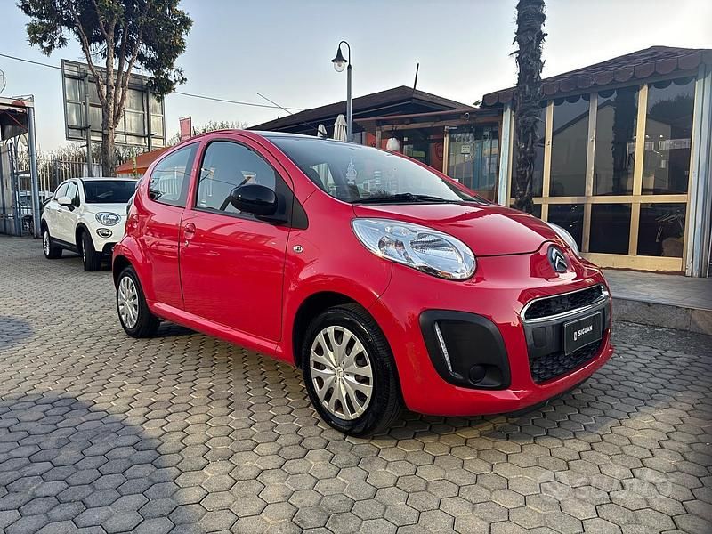 Usata Citroën C1 68 CV (50 kW) 2013 Rosso Utilitaria