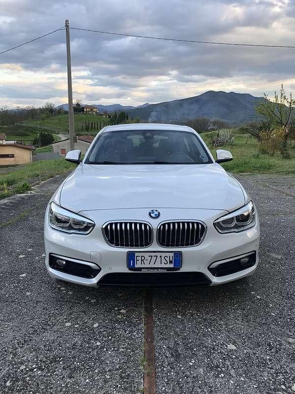 Usata BMW 116 Efficient Dynamics 116 CV (85 kW) 2018 Bianco Utilitaria