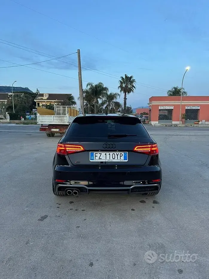Usata Audi A3 150 CV (110 kW) 2020 Nero Berlina
