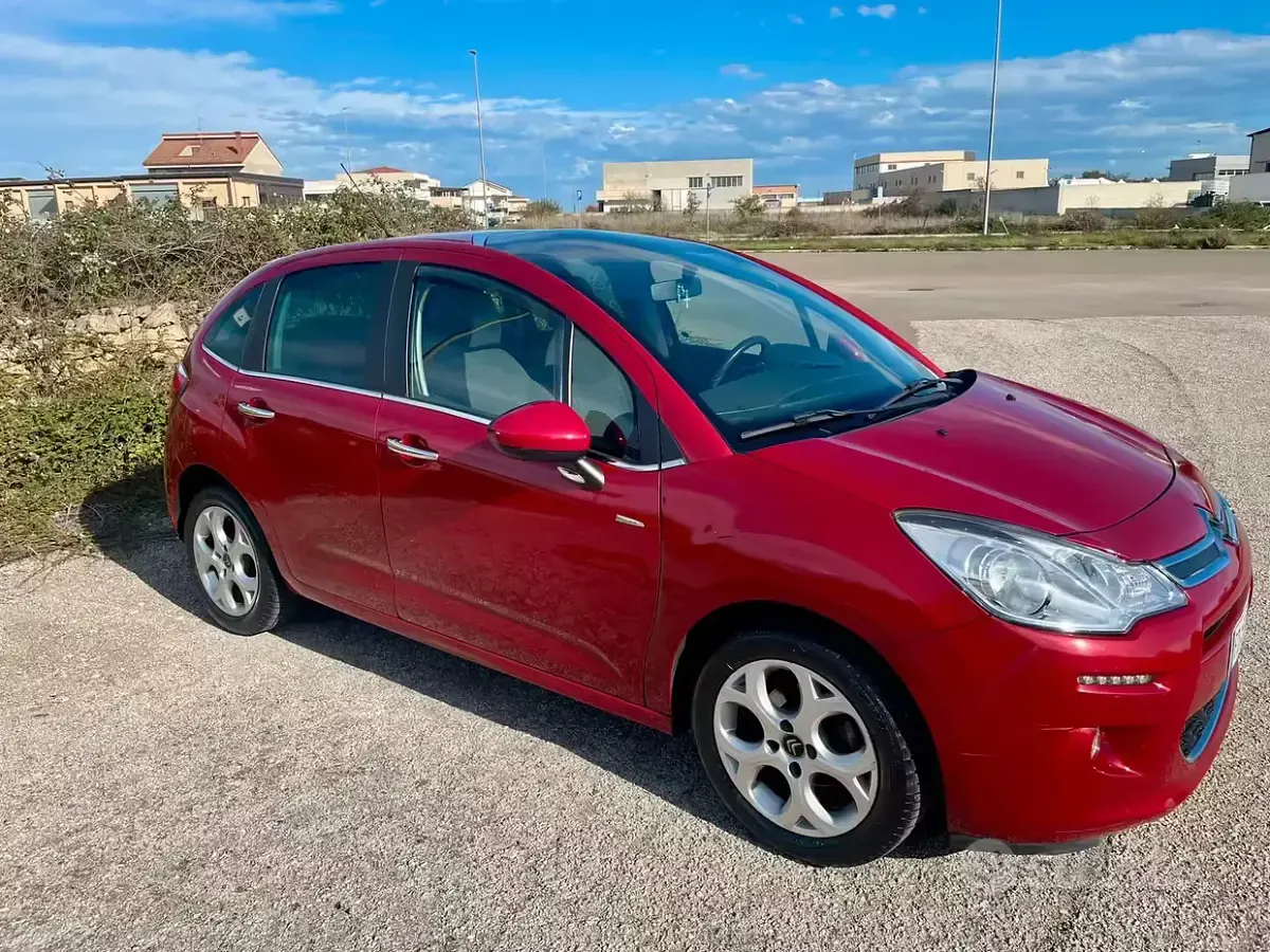 Usata Citroën C3 82 CV (60 kW) 2016 Rosso Berlina