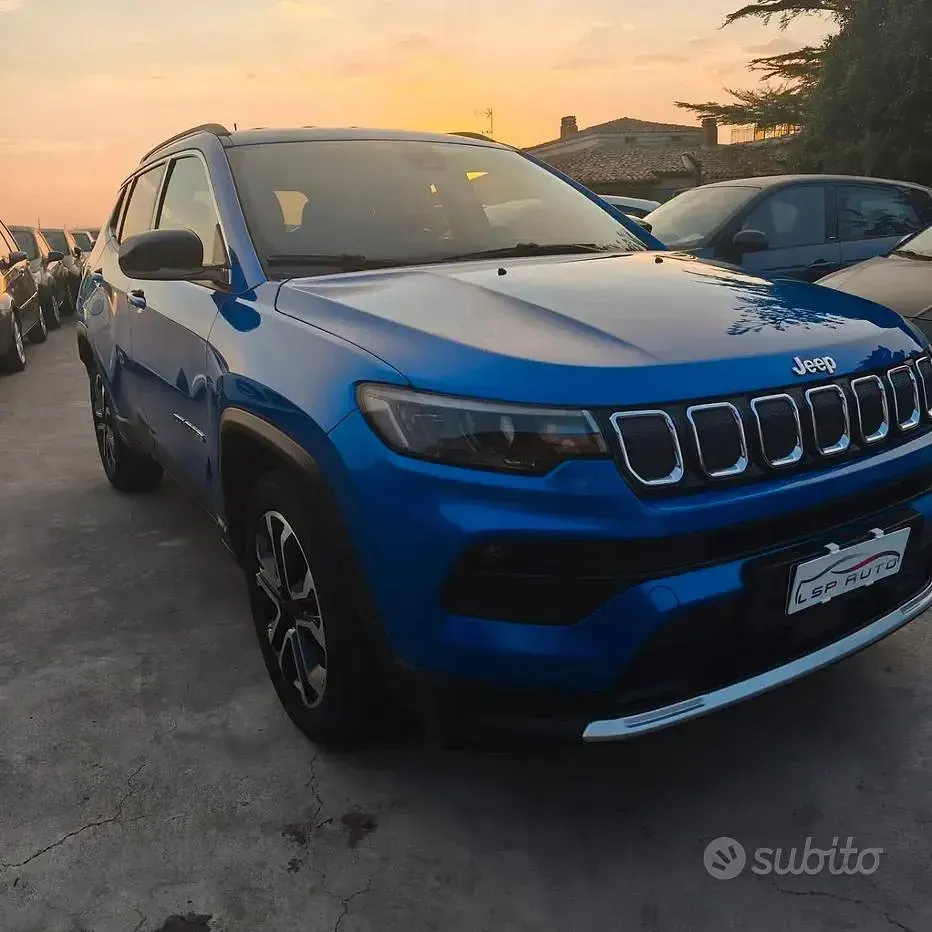 Usata Jeep Compass 131 CV (96 kW) 2021 Blu SUV