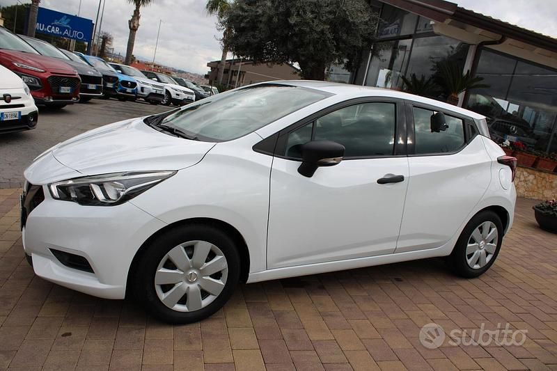 Usata Nissan Micra Acenta 71 CV (52 kW) 2017 Bianco Utilitaria