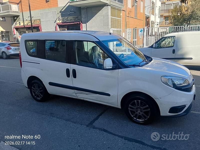 Usata Fiat Doblò 2015 Bianco Monovolume
