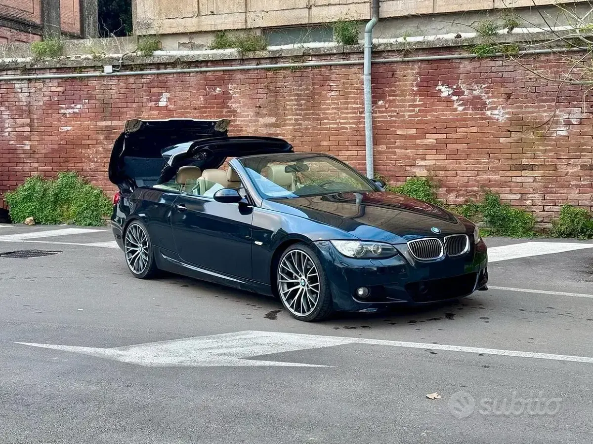 Usata BMW 325 Cabriolet M Sport 197 CV (144 kW) 2009 Nero Cabrio
