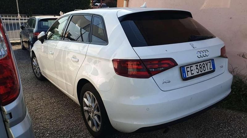Usata Audi A3 Ambition 110 CV (80 kW) 2016 Bianco Berlina