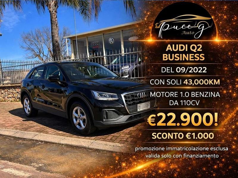 Usata Audi Q2 Business 150 CV (110 kW) 2022 Nero SUV