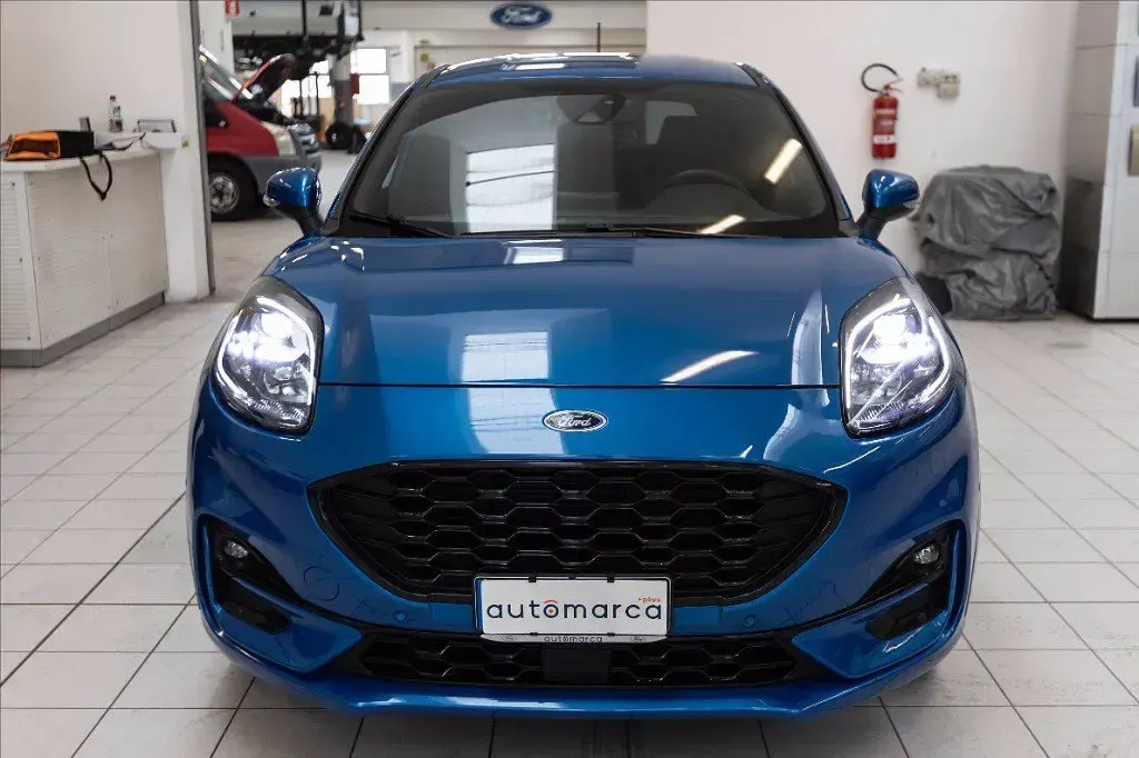 Usata Ford Puma ST-Line 125 CV (91 kW) 2023 Blu metallizzato SUV
