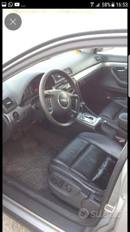 Usata Audi A4 180 CV (132 kW) 2003 Grigio Berlina