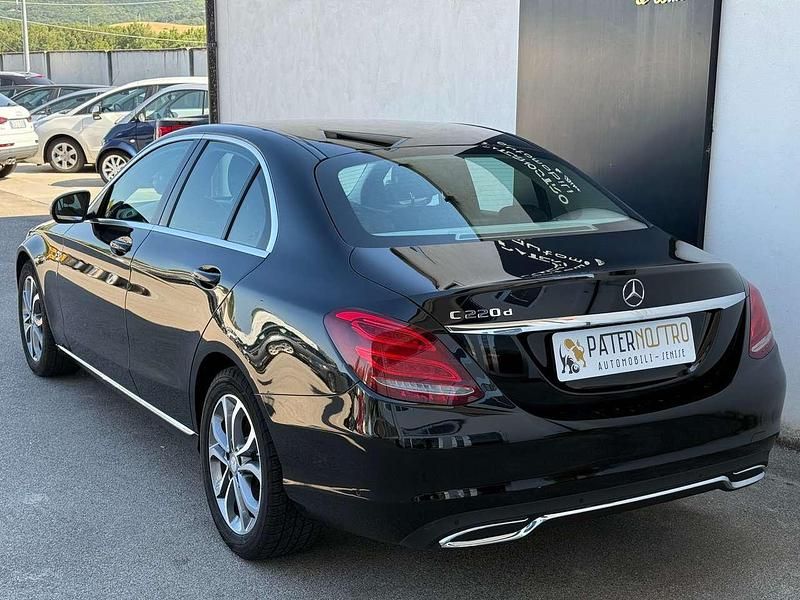Usata Mercedes C220 170 CV (125 kW) 2017 Nero Berlina
