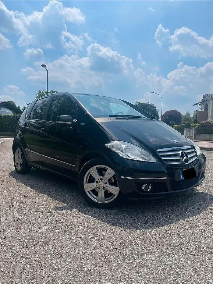 Usata Mercedes A160 Avantgarde 95 CV (69 kW) 2010 Nero Berlina