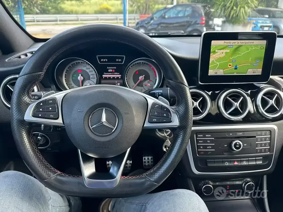 Usata Mercedes CLA180 Premium 109 CV (80 kW) 2014 Nero Berlina