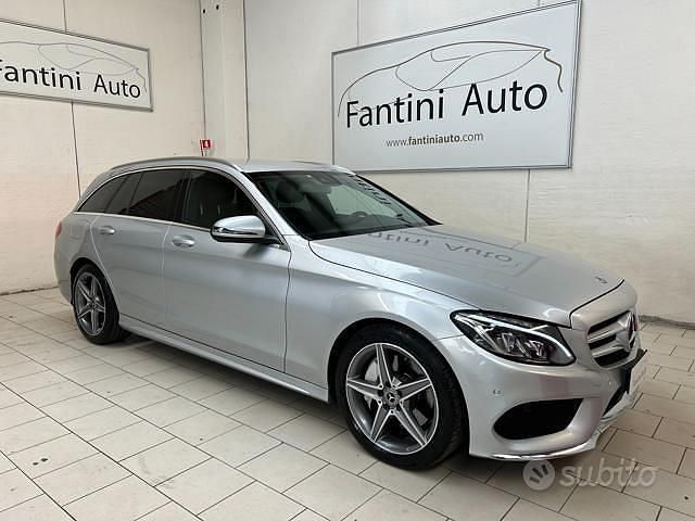 Usata Mercedes C250 Premium 204 CV (150 kW) 2017 Argento Station wagon