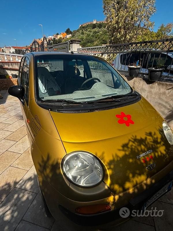 Usata Chevrolet Matiz 2000 Giallo Utilitaria