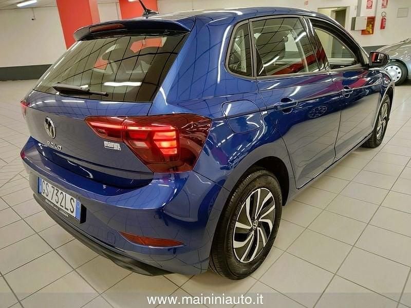 Usata VW Polo Life 80 CV (58 kW) 2023 Blu Utilitaria