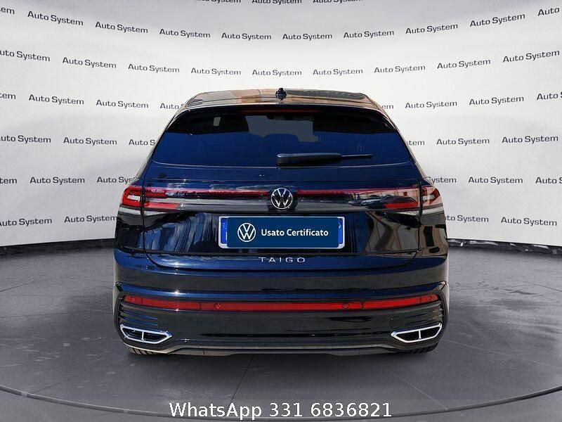 Usata VW Taigo R-line 116 CV (85 kW) 2025 Nero SUV