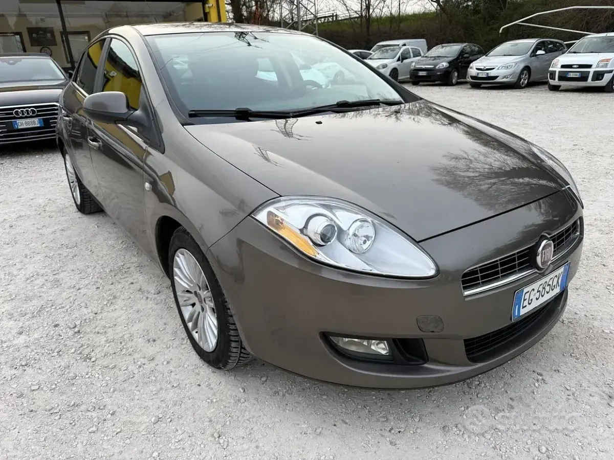 Usata Fiat Bravo Active 90 CV (66 kW) 2011 Marrone Utilitaria