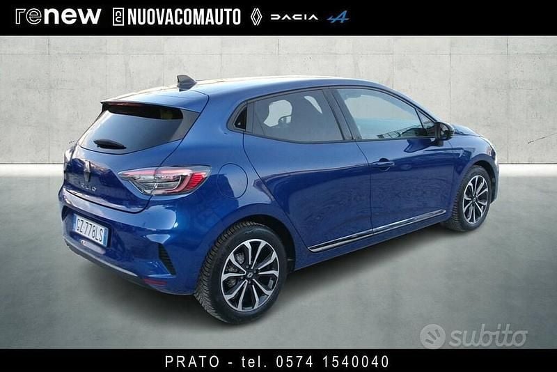 Usata Renault Clio V Techno 91 CV (66 kW) 2025 Blu iron Berlina