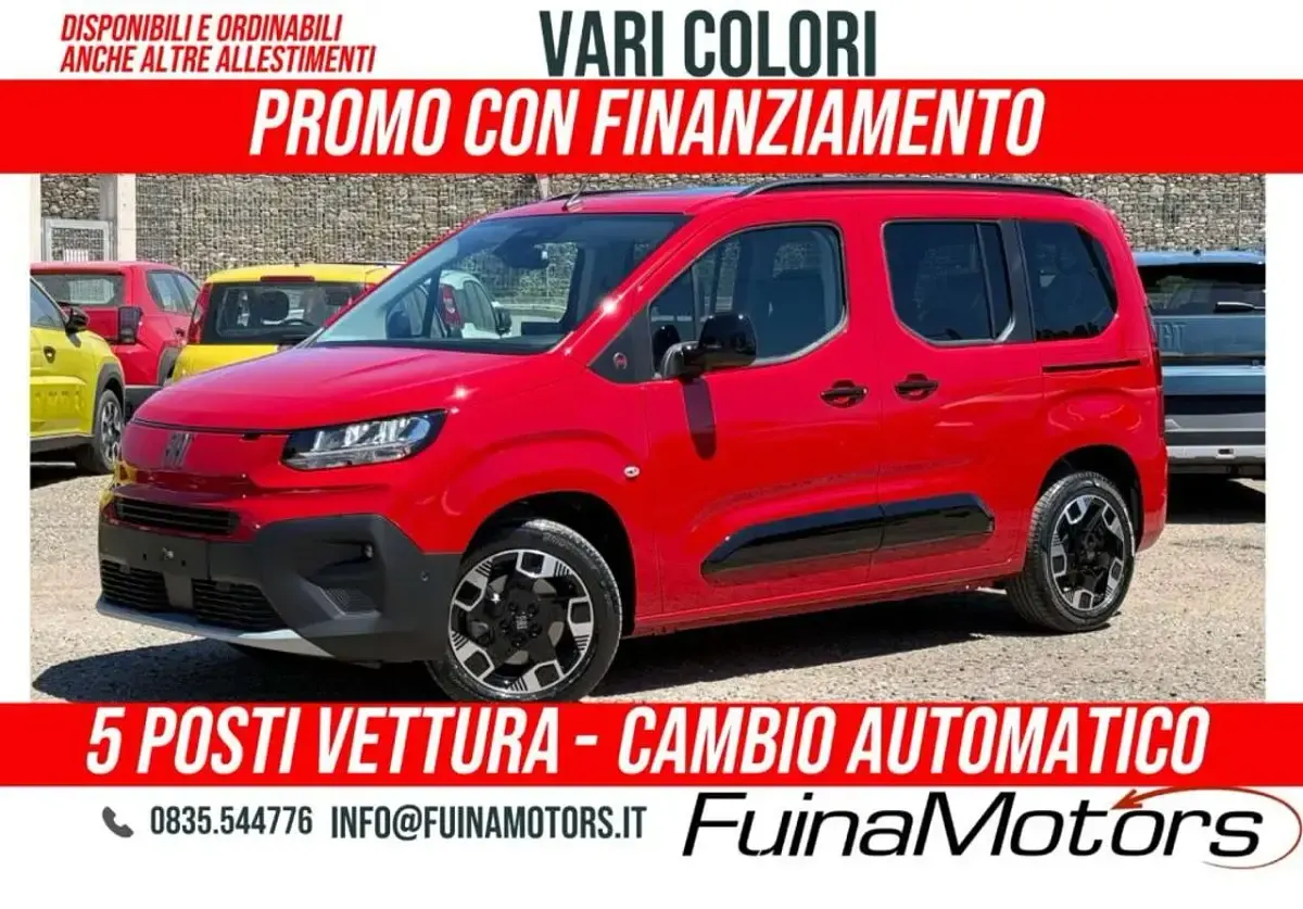 Nuova Fiat Doblò La Prima 131 CV (96 kW) 2026 Blu Monovolume