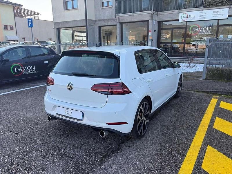 Usata VW Golf VII GTI 245 CV (180 kW) 2018 Bianco Berlina