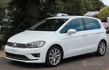 Usata VW Golf Sportsvan Highline 150 CV (110 kW) 2015 Bianco Monovolume