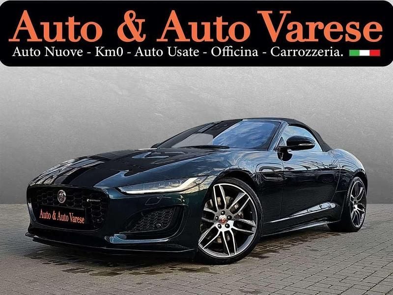 Usata Jaguar F-Type R-Dynamic 300 CV (220 kW) 2021 Grigio Cabrio