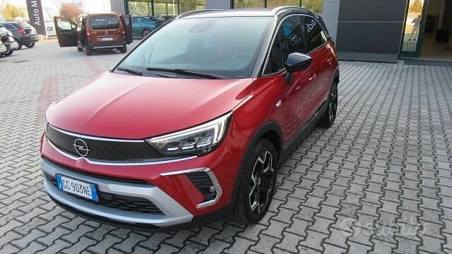 Usata Opel Crossland X 110 CV (80 kW) 2021 Rosso SUV