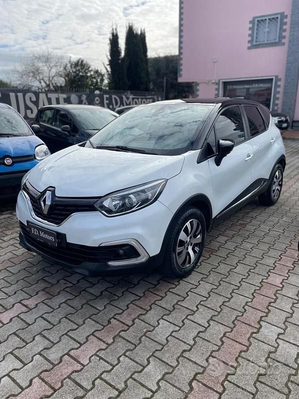 Usata Renault Captur 90 CV (66 kW) 2019 Bianco SUV