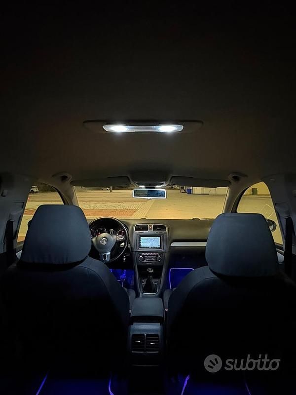 Usata VW Golf VI Highline 110 CV (80 kW) 2009 Grigio Utilitaria