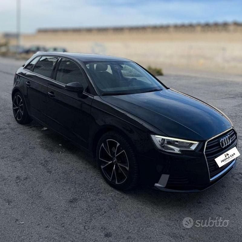 Usata Audi A3 116 CV (85 kW) 2018 Nero Berlina